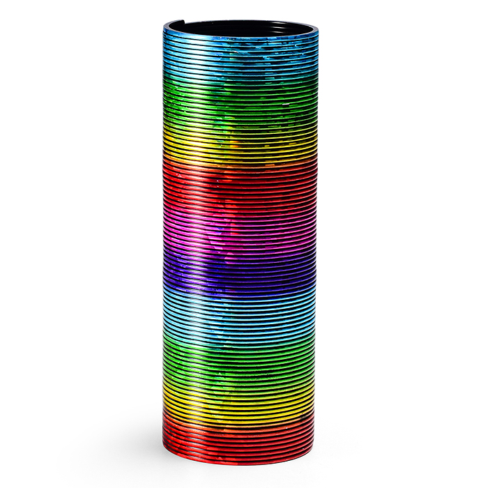 Игрушка-пружинка C5215-8P "Радужный цвет"