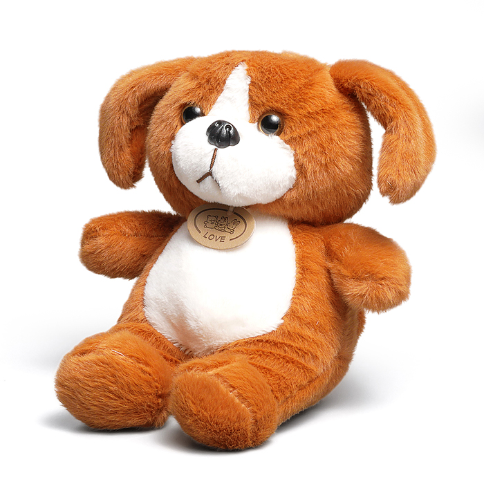 Мягкая игрушка M1670 "Собака Дружок" 25 см Мягкая игрушка M1670 "Собака Дружок" 25 см