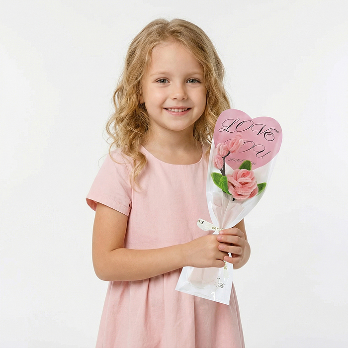 Фото к товару Набор творческая мастерская A74 "Нежный цветок" в коробке Набор творческая мастерская A74 "Нежный цветок" в коробке