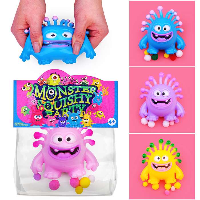 Игрушка-антистресс 00-8162 "Монстрик" Игрушка-антистресс 00-8162 "Монстрик"