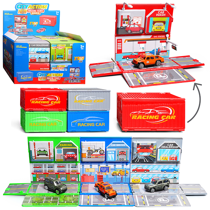 Машина 890-127B "Контейнер драйва" в коробке 