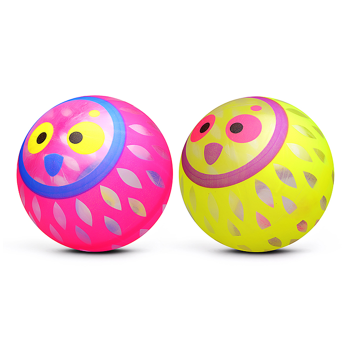 Мяч надувной детский PVC 00-8113 "Весёлый мячик" 22см 