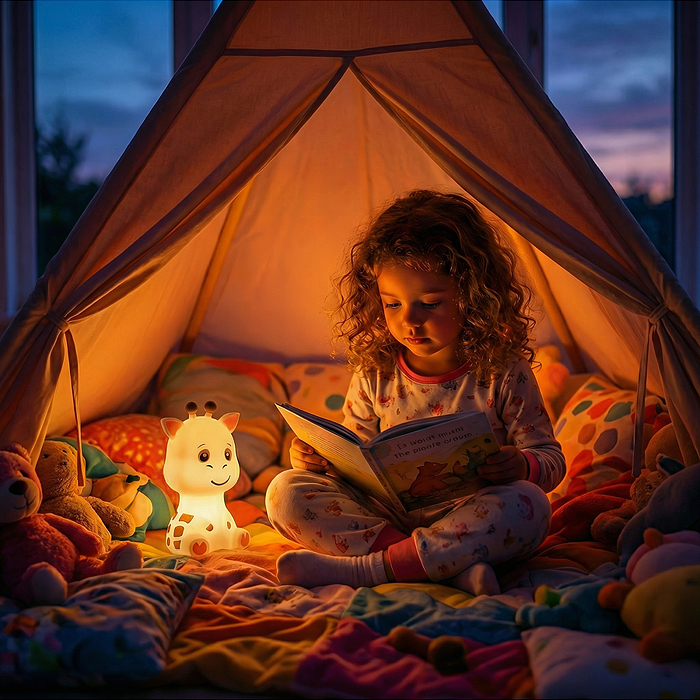 Ночник 00-8063 "Жирафик" в коробке