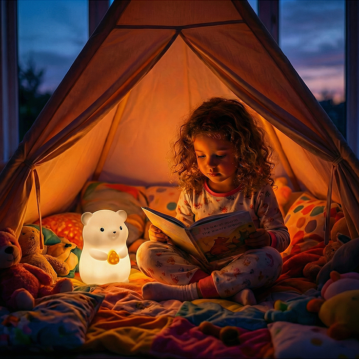 Ночник 00-8059 "Хомячок" в коробке