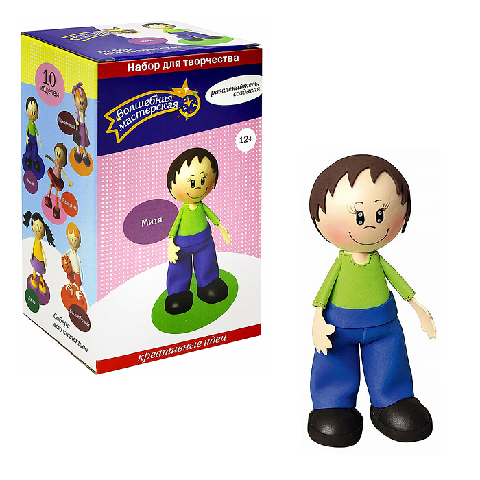 Набор для творчества. Создай куклу "Митя" Набор для творчества. Создай куклу "Митя"