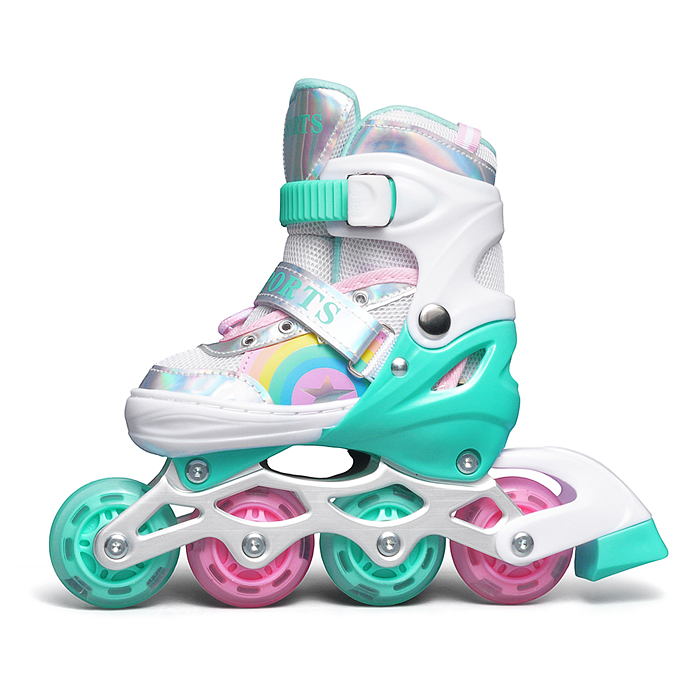 Ролики детские, размер S (цвет зеленый)