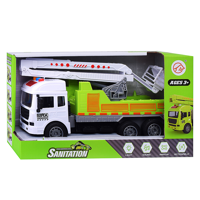 Фото к товару Машина 347-1 "Спасатель трап" в коробке Машина 347-1 "Спасатель трап" в коробке