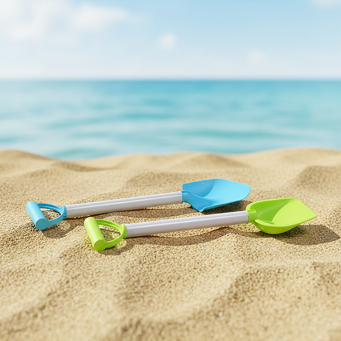 Набор для игры в песке W219-7 "Пляжные приключения" в сетке