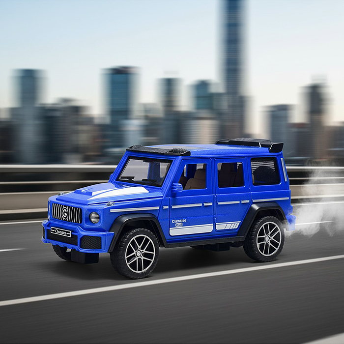 Машина YM-9927B "Джип" (свет, звук, спрей) в коробке