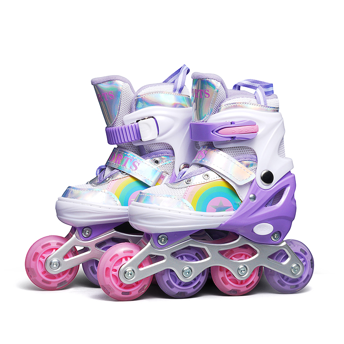 Ролики детские, размер M (цвет фиолетовый) Ролики детские, размер M (цвет фиолетовый)