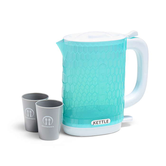 Фото к товару Бытовая техника HJ633 "Электрический чайник с кружками" в коробке ( цвет голубой) Бытовая техника HJ633 "Электрический чайник с кружками" в коробке ( цвет голубой)