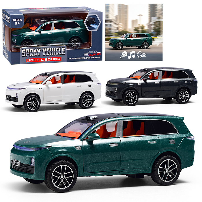 Машина YM-9928B "Мощный ход" (свет, звук) в коробке Машина YM-9928B "Мощный ход" (свет, звук) в коробке