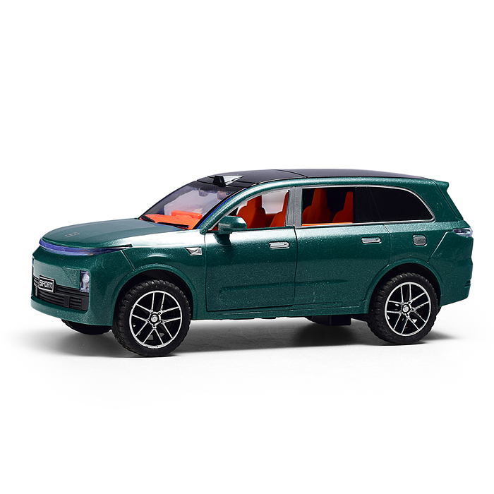 Машина YM-9928B "Мощный ход" (свет, звук) в коробке