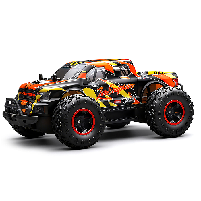 Машина 11513 "Горный" р/у, 27 MHz. (свет,звук) в коробке