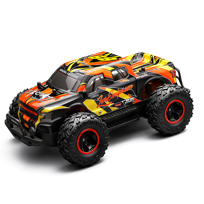 Машина 11513 "Горный" р/у, 27 MHz. (свет,звук) в коробке