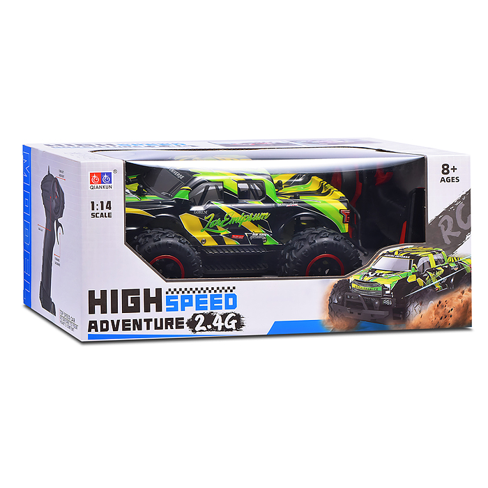 Машина 11513 "Горный" р/у, 27 MHz. (свет,звук) в коробке