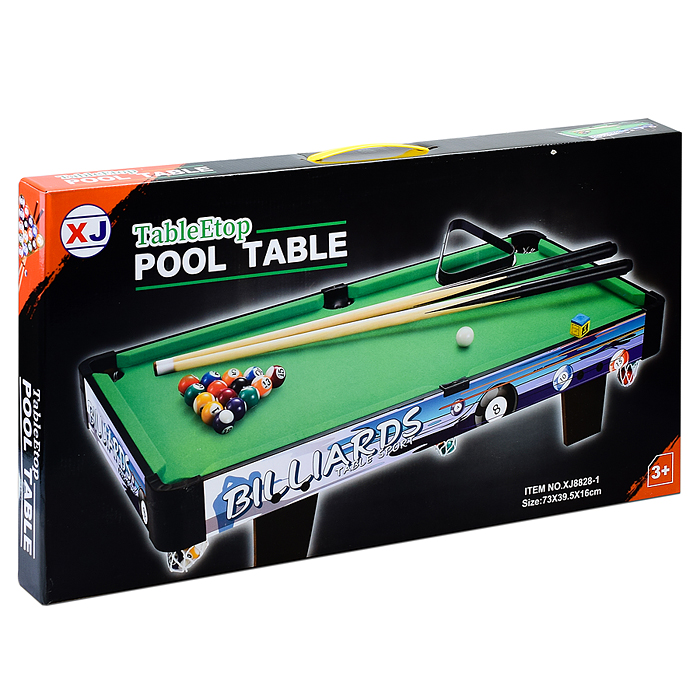 Фото к товару Бильярд XJ8828-1 "Американка" в коробке Бильярд XJ8828-1 "Американка" в коробке