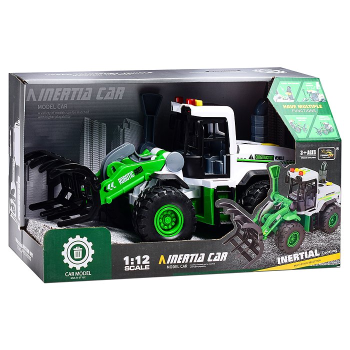 Трактор ZH815-1 "СельхозМастер" на батарейках, в коробке