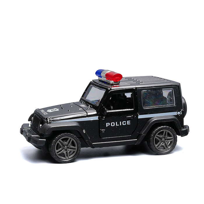 Полицейская инерционная машинка вид А die-cast , 1:32