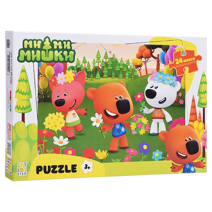 Пазлы maxi 24 "Ми-ми-мишки" (0+ Медиа)
