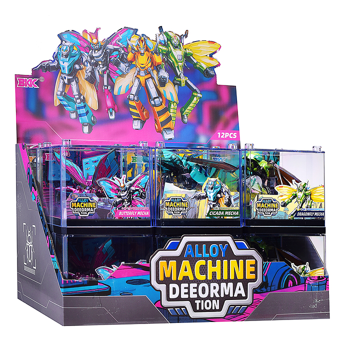 Робот A778-21 трансформирующийся в фантастических насекомых, в коробке