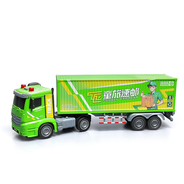 Машина ZH814-1 "ТрансКонтинент" на батарейках. в коробке