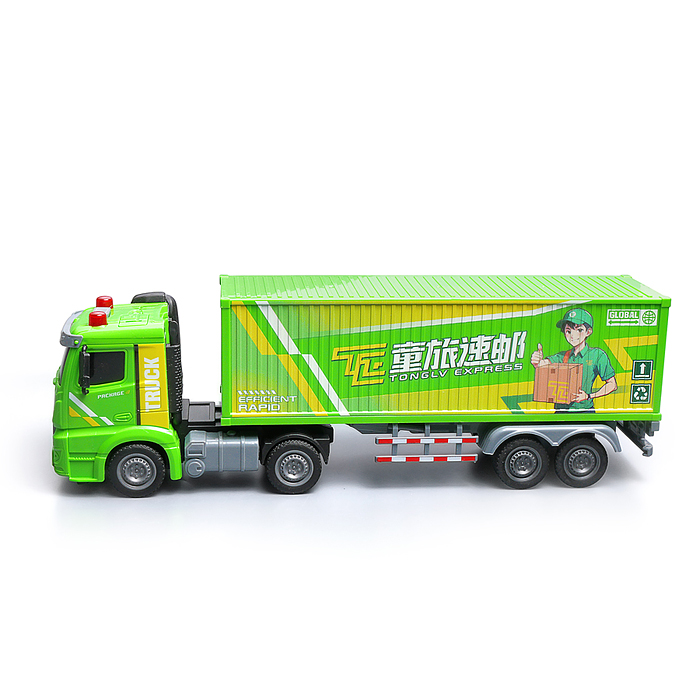 Машина ZH814-1 "ТрансКонтинент" на батарейках. в коробке