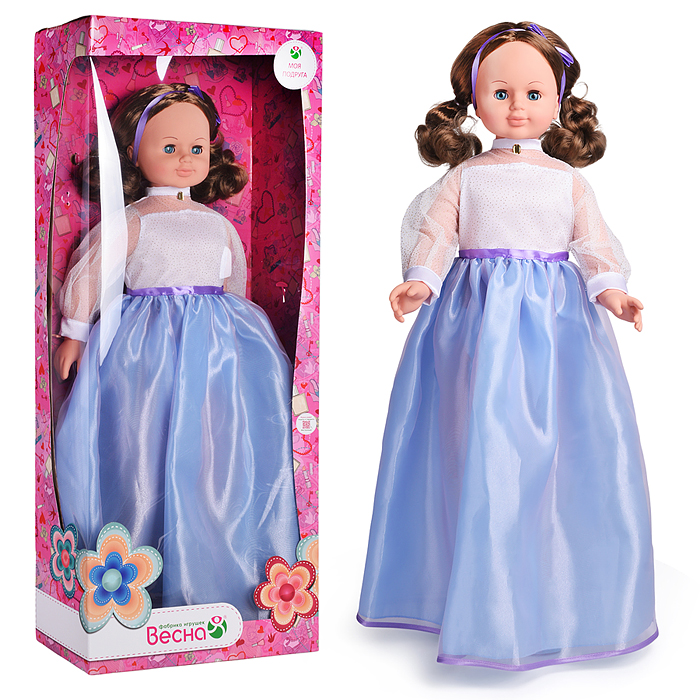 Кукла Снежана праздничная 3 со звуком W