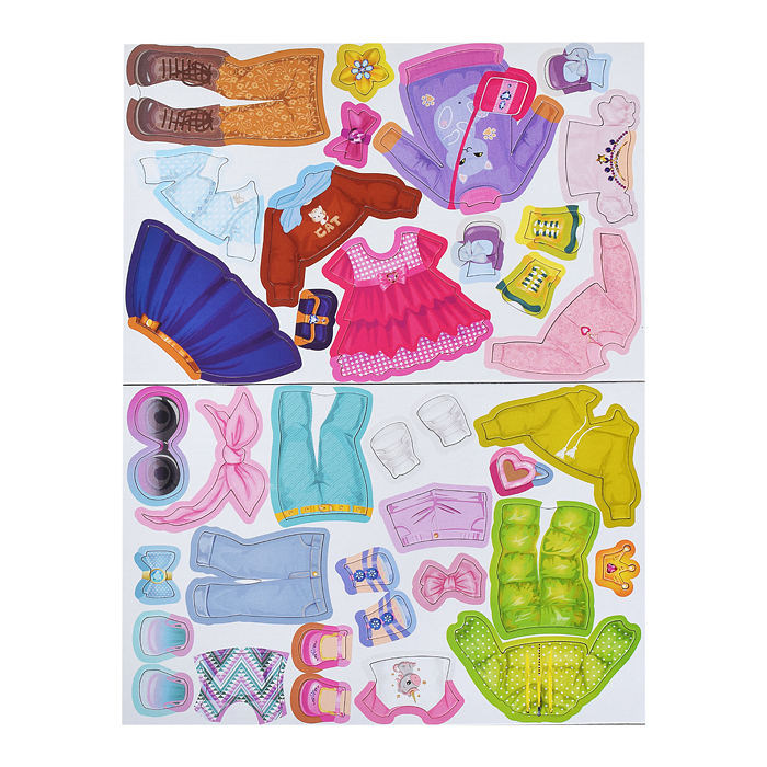 Фото к товару Игра магнитная "Одевашки. Модная девчонка. Ксюша" Игра магнитная "Одевашки. Модная девчонка. Ксюша"