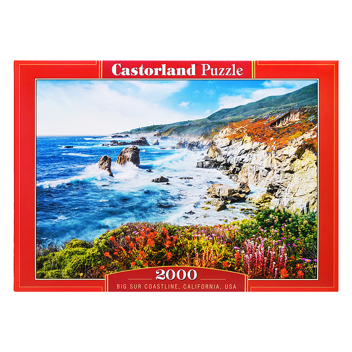 Пазлы 2000 "Побережье Биг-Сур, Калифорния" Пазлы 2000 "Побережье Биг-Сур, Калифорния"