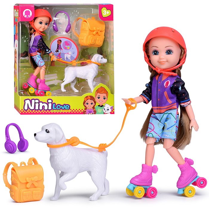 Кукла с аксессуарами 57876 "Кристина на прогулке" в коробке