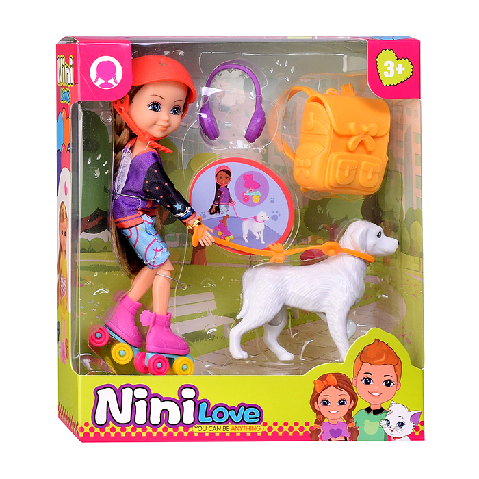 Кукла с аксессуарами 57876 "Кристина на прогулке" в коробке