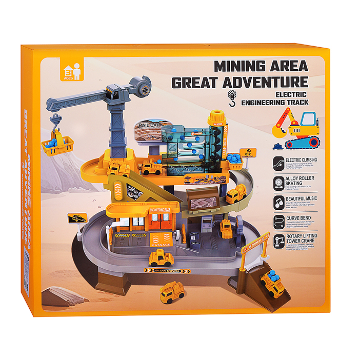 Парковка ZX-021A "Спец паркинг" (свет, звук) в коробке