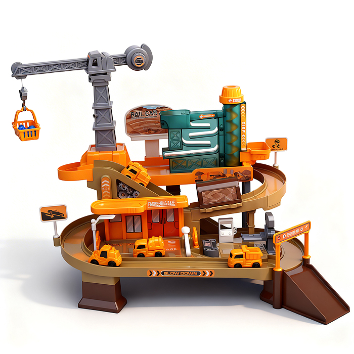 Парковка ZX-021A "Спец паркинг" (свет, звук) в коробке