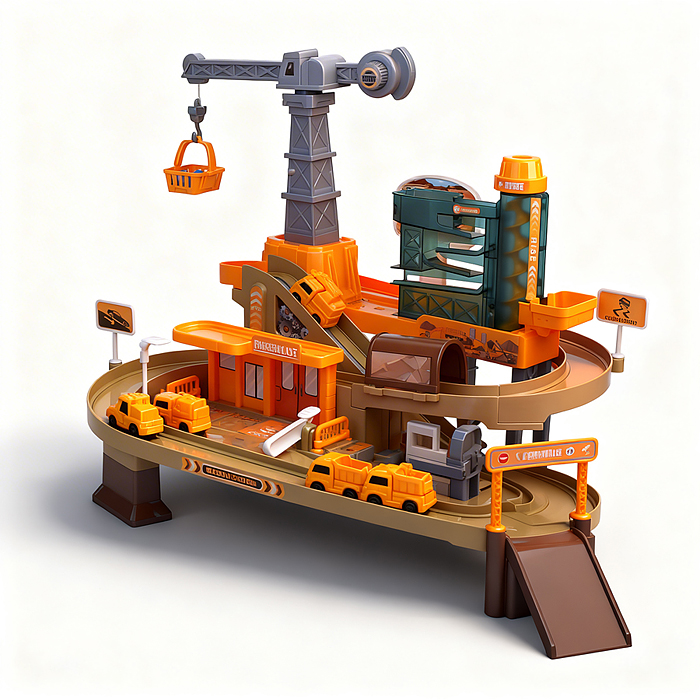 Парковка ZX-021A "Спец паркинг" (свет, звук) в коробке