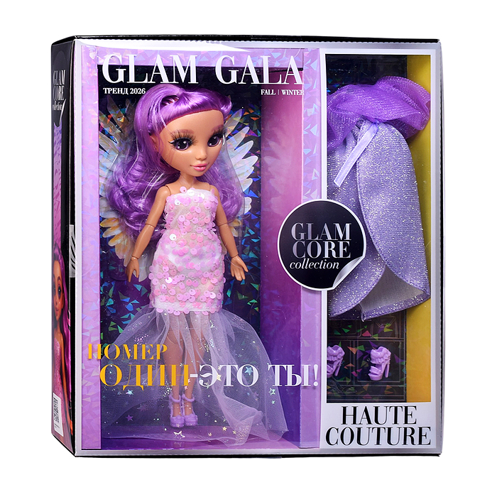 Модная кукла Glam Core, Тиффани Glam Gala, 27 см