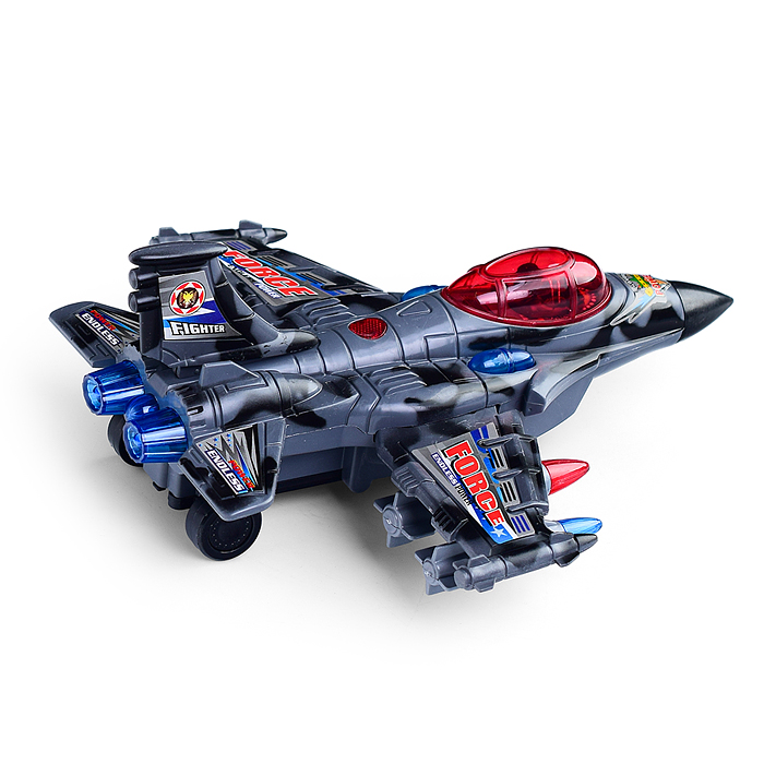 Самолет 5988-3B "Небесная защита-1" на батарейках, в коробке