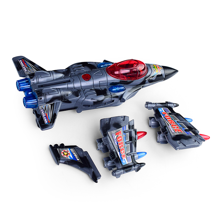 Самолет 5988-3B "Небесная защита-1" на батарейках, в коробке