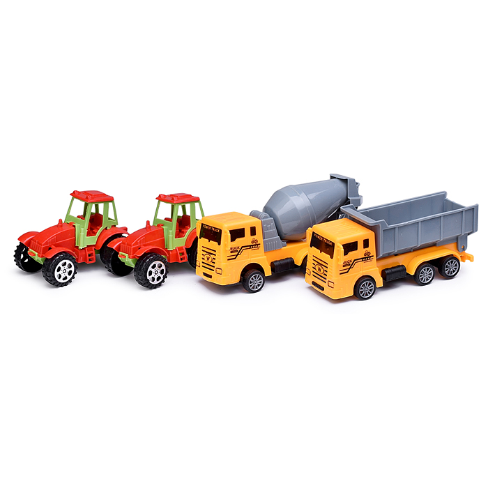 Набор машин 2525-55 "Фермерские работы" в коробке