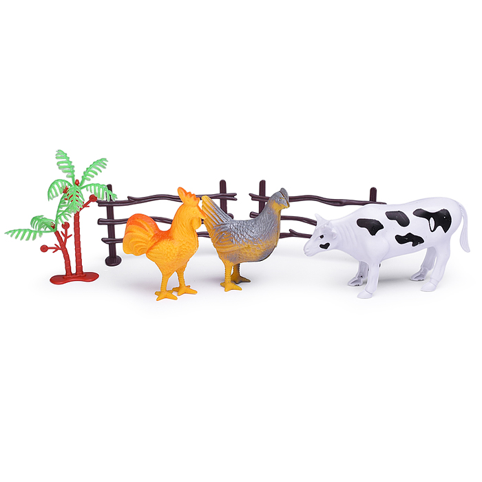 Набор машин 2525-55 "Фермерские работы" в коробке