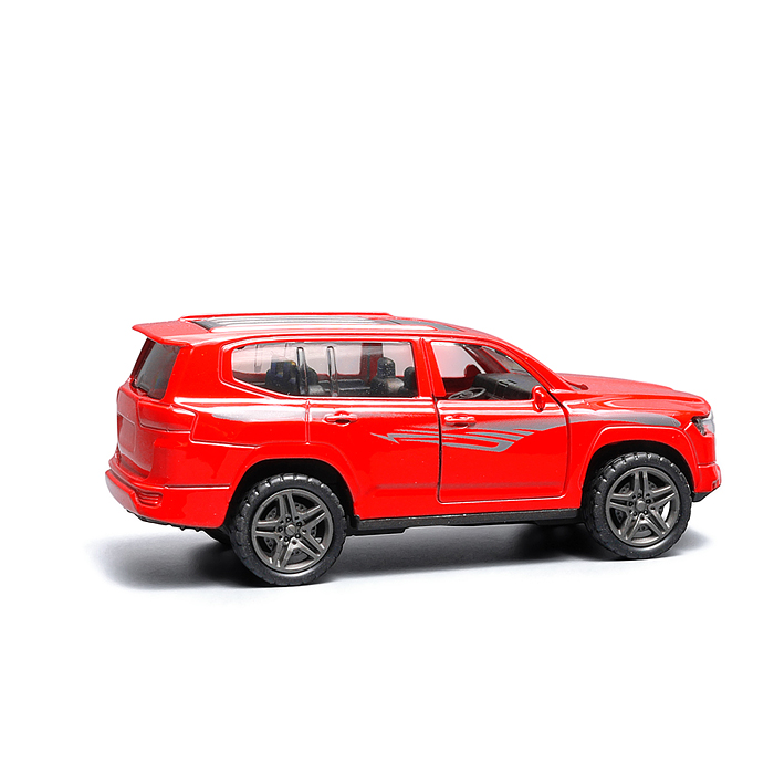 Фото к товару Красная инерционная машинка die-cast , 1:32, с люком Красная инерционная машинка die-cast , 1:32, с люком