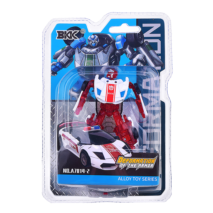 Робот A7013-A7016-1/2 "Полицейский" трансформирующийся, на листе