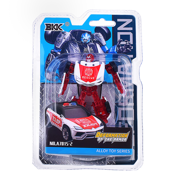 Робот A7013-A7016-1/2 "Полицейский" трансформирующийся, на листе
