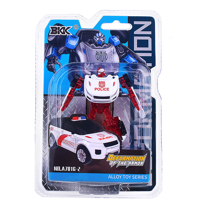 Робот A7013-A7016-1/2 "Полицейский" трансформирующийся, на листе
