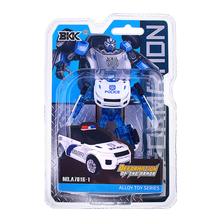 Робот A7013-A7016-1/2 "Полицейский" трансформирующийся, на листе