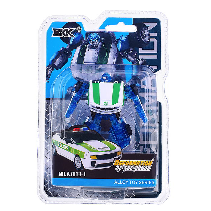 Робот A7013-A7016-1/2 "Полицейский" трансформирующийся, на листе