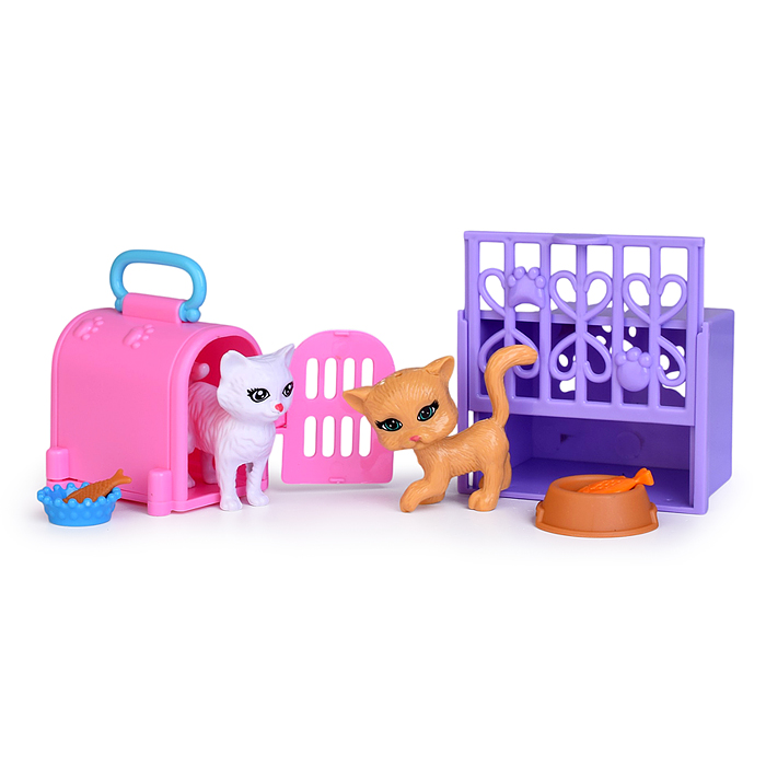 Кукла с аксессуарами 57865 "Cat care" в коробке