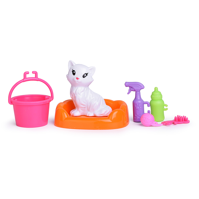 Кукла с аксессуарами 57865 "Cat care" в коробке