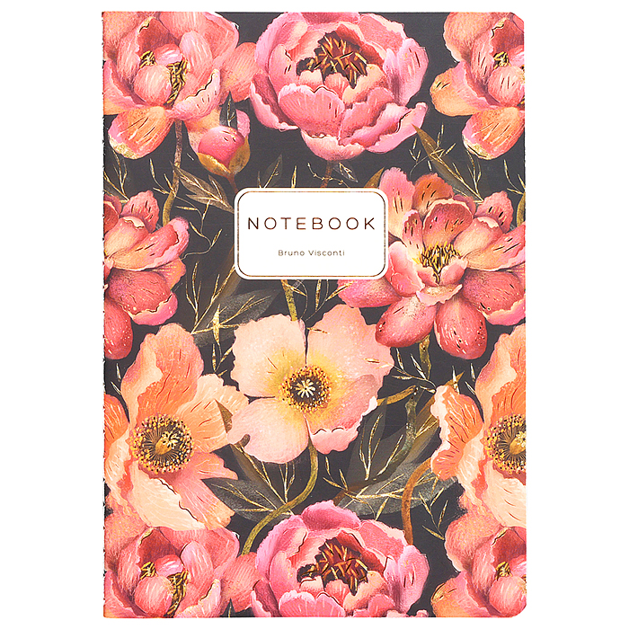 Тетрадь 40л. клетка "Flora. Pink Blossom" А5
