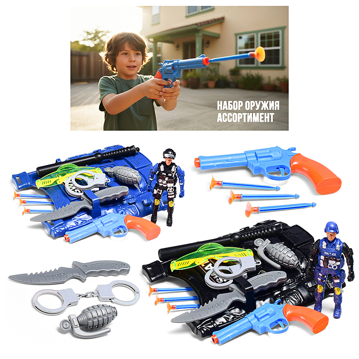 Набор Полицейского 955S-118 "Юный защитник" в пакете